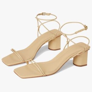 SCHUTZ Women's Beige Strappy Sandals